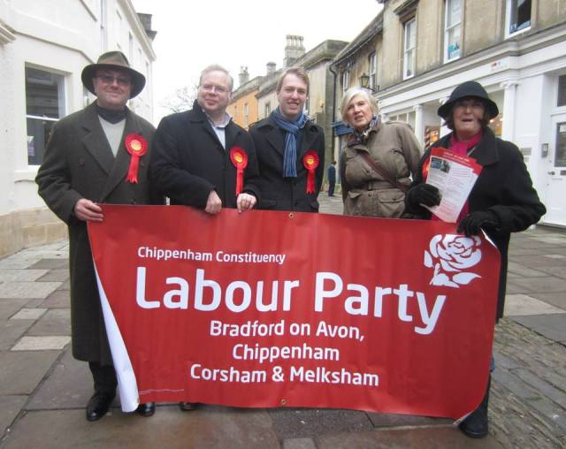 campaigning in Corsham
